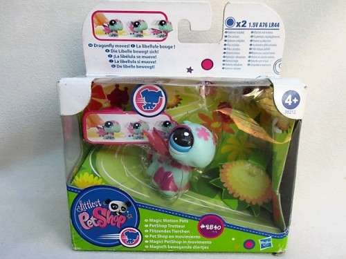 LITTLEST PET SHOP MAGIC MOTION PETS DRAGONFLY STILL SEALED IN BOX!!