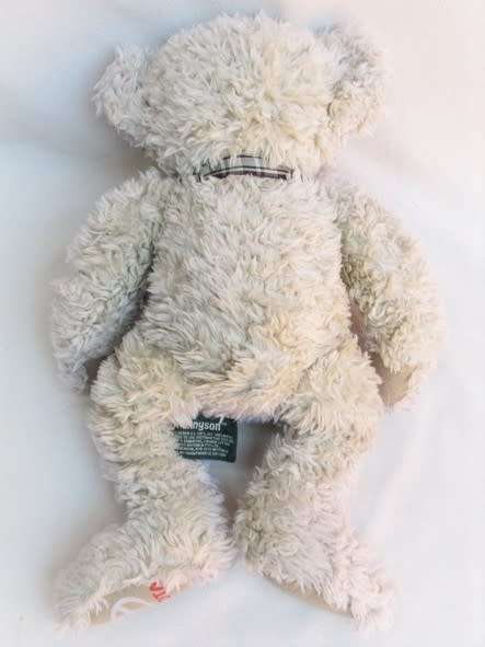 A LARGE 40CM TALL RUSS BERRIE BEAR CALLED TENNYSON - A SPECIAL ONE FOR TOYOTA!!