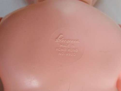 A VERY RARE KADER-LIKE VINTAGE DOLL NO 9920 MADE BY EVERGREEN, HONG KONG