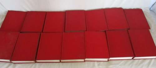 1940 TOT 1943 - VERSAMELDE WERKE - C.J. LANGENHOVEN - 14 VOLUMES IN BAIE GOEIE TOESTAND