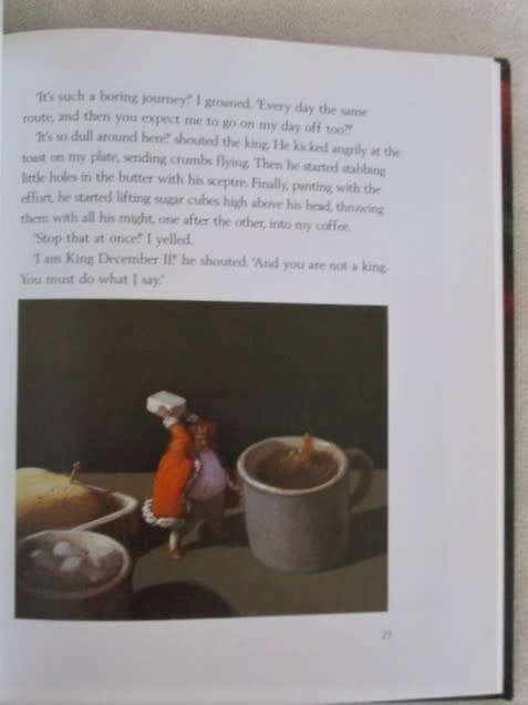HARD COVER - A CHARMING BED TIME STORY - LITTLE KING DECEMBER BY AXEL HACKE - GREAT CONDITION
