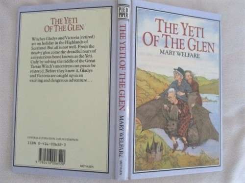 1987 1ST EDITION HARD COVER - JUST THE MOST DELIGHTFUL AND RATHER RARE BOOK - THE YETI OF THE GLEN