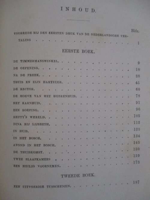1885 - ADAM BEDE BY GEORGE ELIOT (IN DUTCH BUT EASY TO READ IF YOU CAN READ AFRIKAANS)