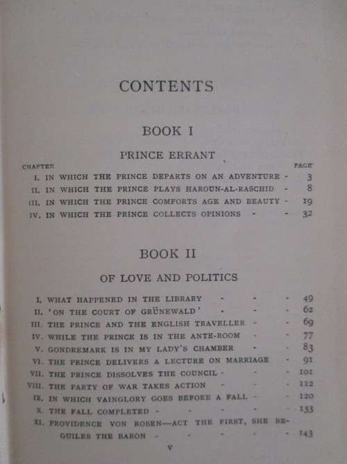 1912 - AN EARLY EDITION OF PRINCE OTTO  BY ROBERT LOUIS STEVENSON