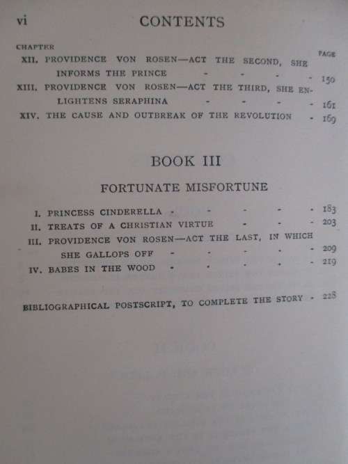 1912 - AN EARLY EDITION OF PRINCE OTTO  BY ROBERT LOUIS STEVENSON