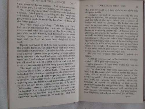 1912 - AN EARLY EDITION OF PRINCE OTTO  BY ROBERT LOUIS STEVENSON