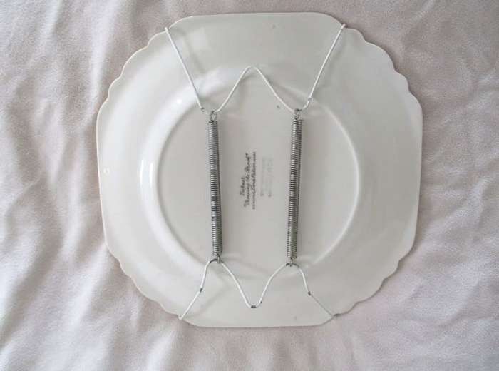 LORD NELSON WARE DISPLAY PLATE WITH WALL HANGER - TURNER `CROSSING THE BROOK`