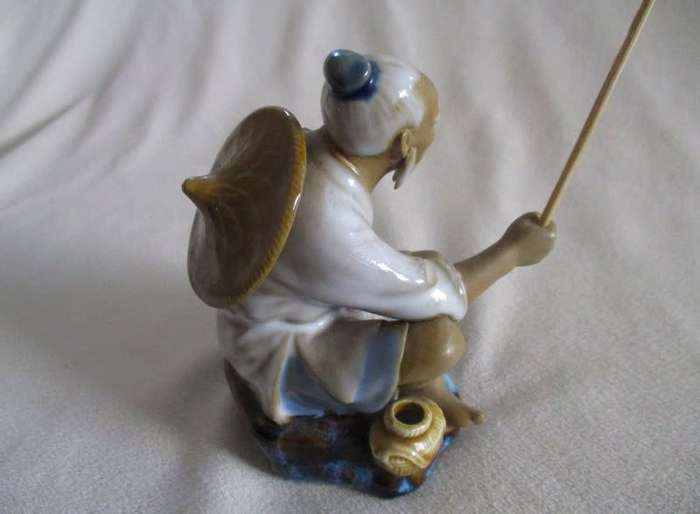 Vintage Chinese mudman figurine
