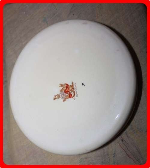 ROYAL DOULTON BUNNYKINS BABY BOWL VINTAGE MIDDLE PICTURE FADED