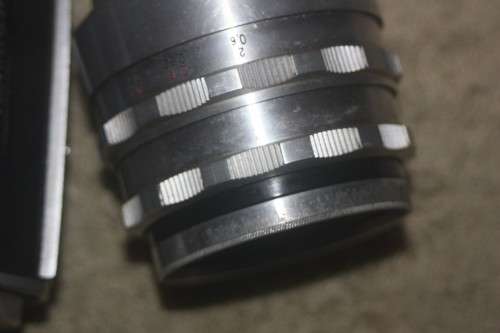 VINTAGE PRAKTICA IV B CAMERA IN CASE MADE IN WEST GERMANY PLUS BRAUN NURNBERG LENS CASE