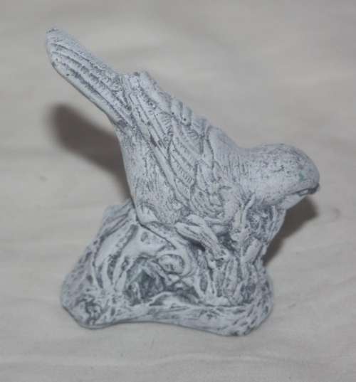 MT ST HELENS HAND CRAFTED WITH VOLCANIC ASH BIRD SCULPTURE