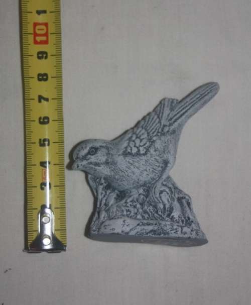 MT ST HELENS HAND CRAFTED WITH VOLCANIC ASH BIRD SCULPTURE