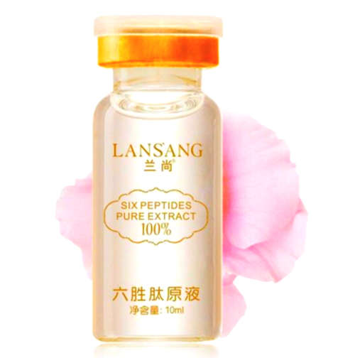 6 Peptides skin serum Argireline, Collagen, Hyaluronic acid.10ml. No Skin Spots,wrinkle,sagging !