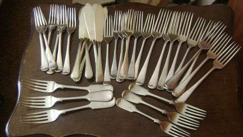 Lot silverplated/EPNS forks - all in very good condition