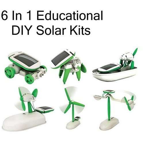 6 IN 1 SOLAR POWERED KIT
