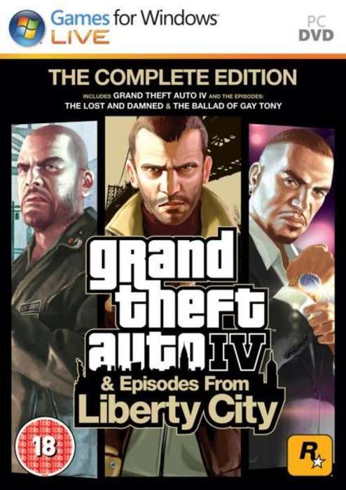 Grand Theft Auto IV: The Complete Edition : PC Game (PC) Brand New (Sealed) Limited Offer.