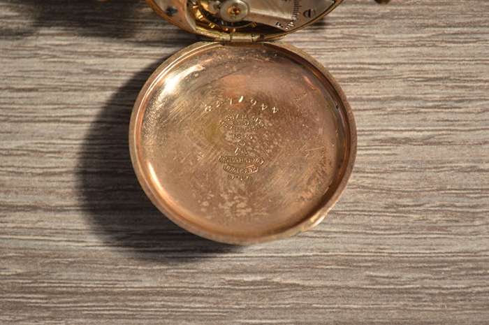 Gold plated Elgin Watch