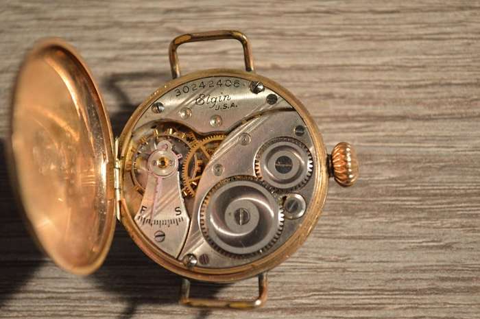 Gold plated Elgin Watch