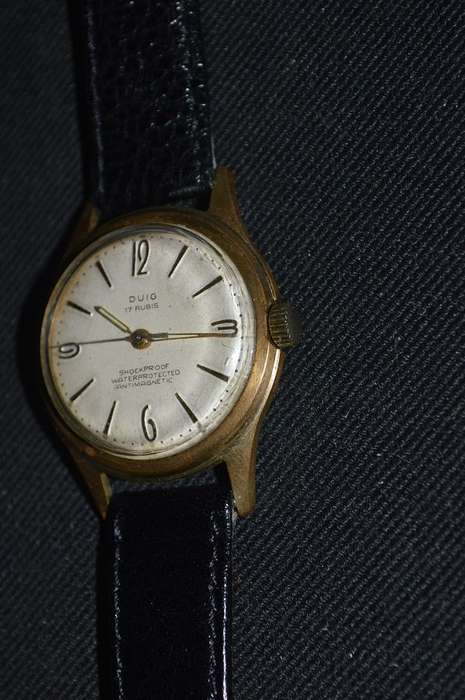 Gents 1950's collectors Swiss Duig Lorsa P62 17 Jewel