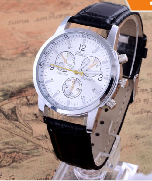 Casual luxury leather watch