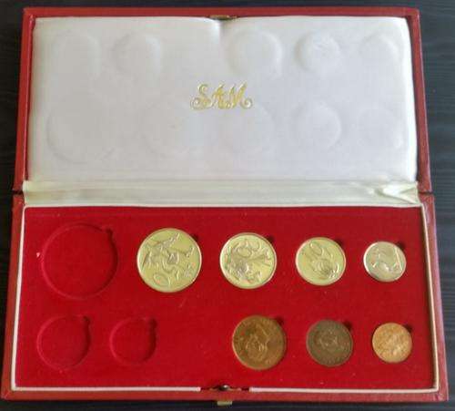 ***1976 - PARTIAL LONG PROOF SET - 1/2c TO 50c ***