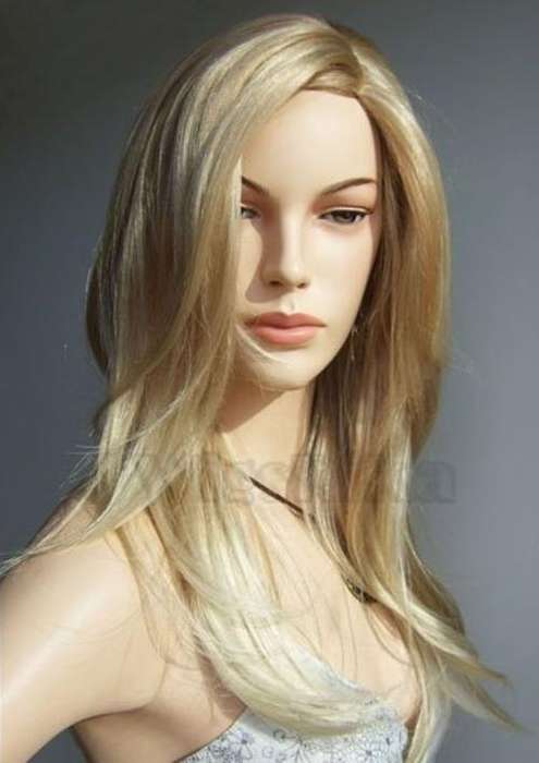Ladies Long Blonde Wig