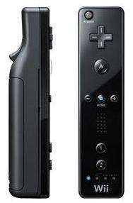 Wii motion plus Compatible Remote - Black
