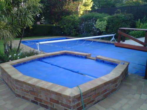 10.0m x 4.0m Swimming Pool Solar Blankets / Solar Covers 500-Micron - Blue