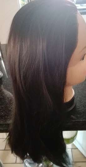 Wig Lace front 22inch wig ,adjustable straps ,black and brown for choice//same day dispatch
