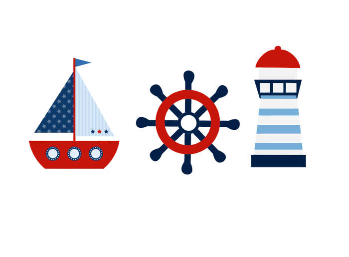 Nautical Wall Vinyl Stickers