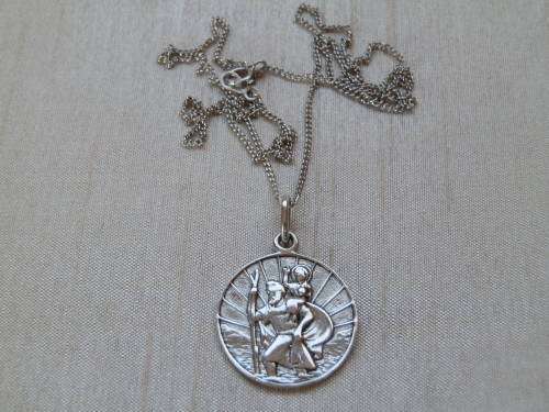 Sterling silver pendant and chain - thirty (30) days to pay