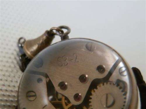 Unique antique Omega lady`s globe wind-up pocket watch, marked 1882 on face - working