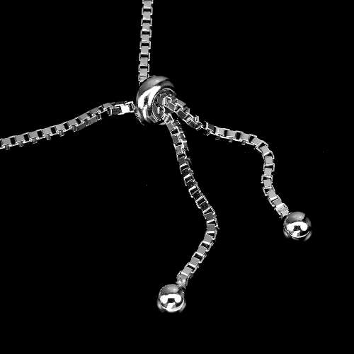 Alluring Solid Sterling Silver Natural Opal Bracelet