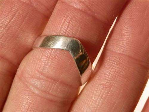 Amazing Solid Sterling Silver Wishbone Ring