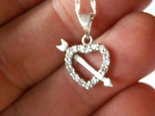 Sterling silver pendant and chain - thirty (30) days to pay