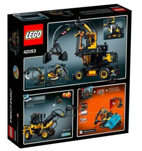 LEGO 42053 Technic Volvo EW160E Excavator (Discontinued by Manufacturer 2016) Collectors Grail