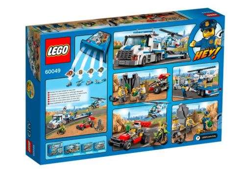 LEGO 60049 City Helicopter Transporter (Discontinued by manufacturer 2014)