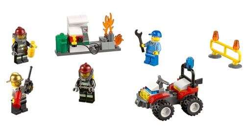LEGO 60088 City Fire Starter Set (Discontinued by Manufacturer 2015) Very Rare