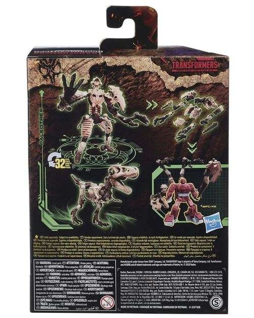Transformers Generations War for Cybertron: Kingdom Deluxe WFC-K7 Paleotrex Fossilizer Action Figure