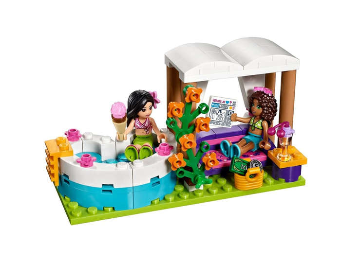 LEGO 41313 Friends Heartlake Summer Pool (Discontinued by Manufacturer 2017) Hard-to-find