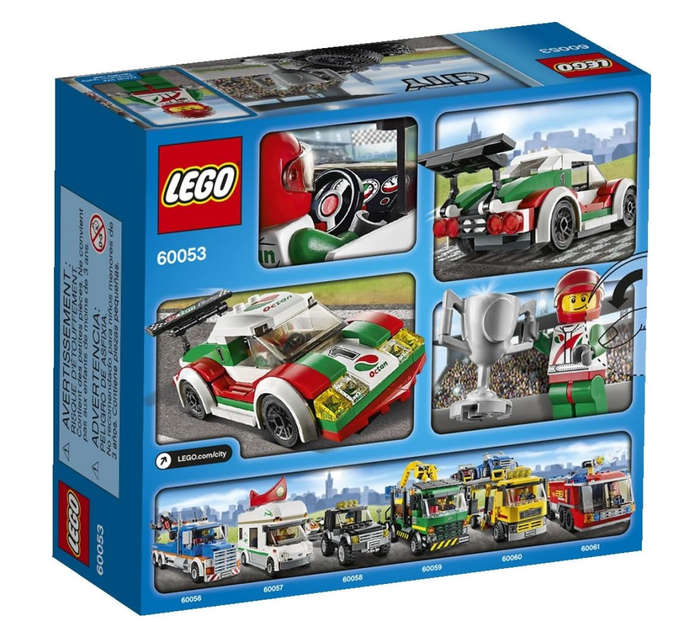 LEGO 60053 City Great Vehicles Race Car (Discontinued by Manufacturer 2014)