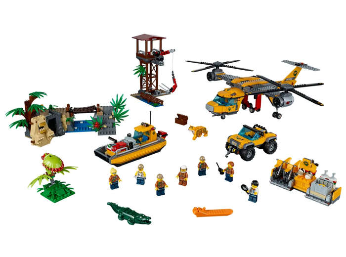 LEGO 60162 City Jungle Air Drop Helicopter (Discontinued by Manufacturer 2017) Hard-to-find