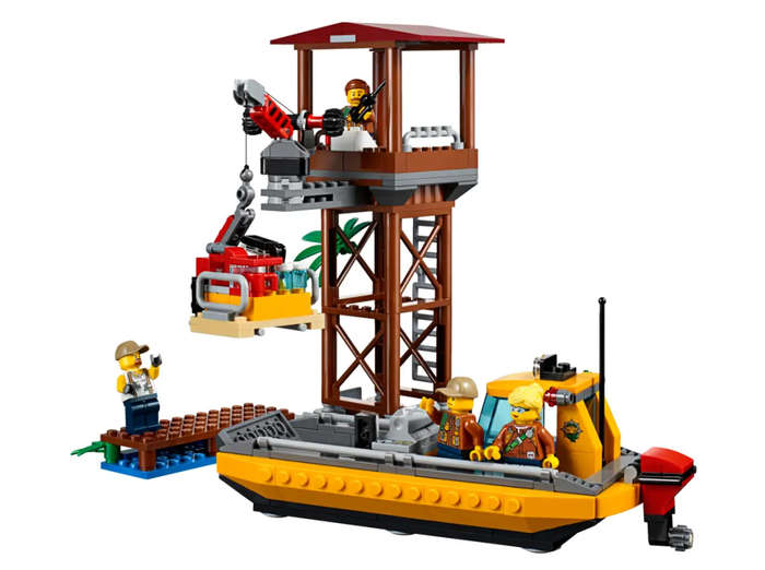 LEGO 60162 City Jungle Air Drop Helicopter (Discontinued by Manufacturer 2017) Hard-to-find