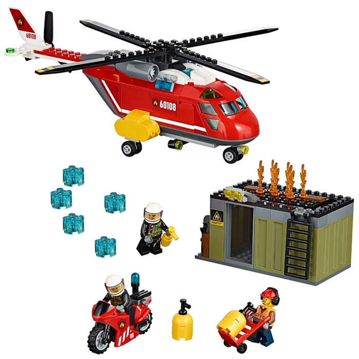 LEGO 60108 City Fire Response Unit (Discontinued by Manufacturer 2016) Ultra-rare find