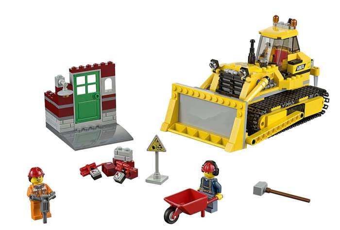 LEGO 60074 City Bulldozer (Discontinued by Manufacturer 2015) Ultra-rare find