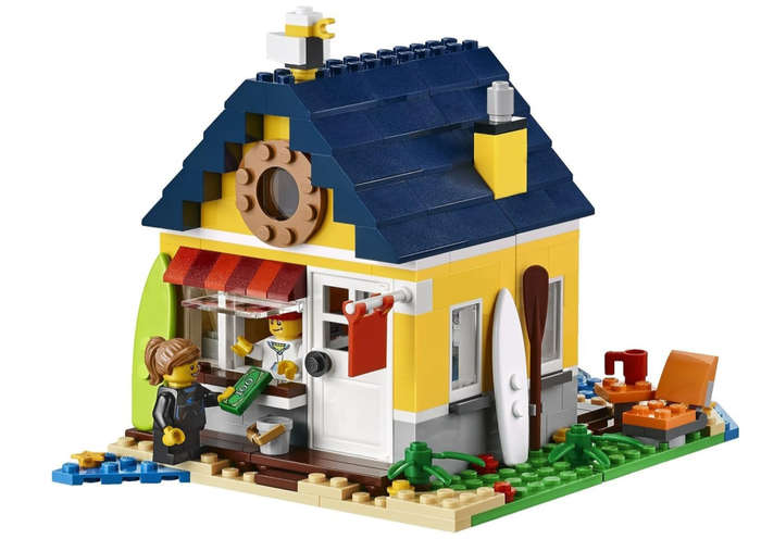 LEGO 31035  Creator Beach Hut (Discontinued by Manufacturer 2015) Very Rare