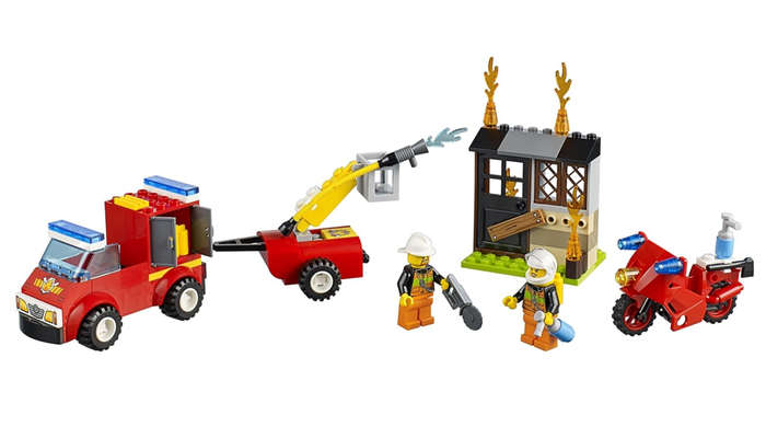 LEGO 10740 Juniors Fire Patrol Suitcase (Discontinued by Manufacturer 2017)