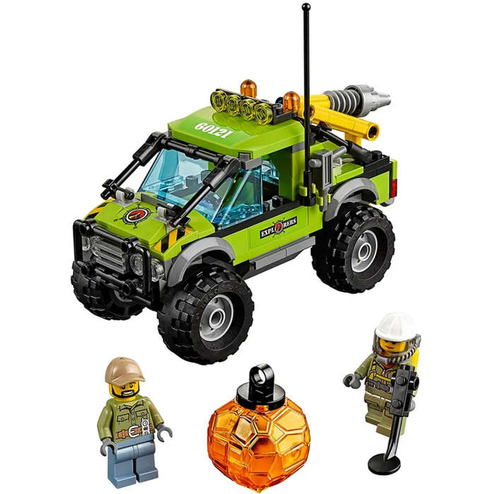 LEGO 60121  City Volcano Exploration Truck (Discontinued by Manufacturer 2016) Very Rare
