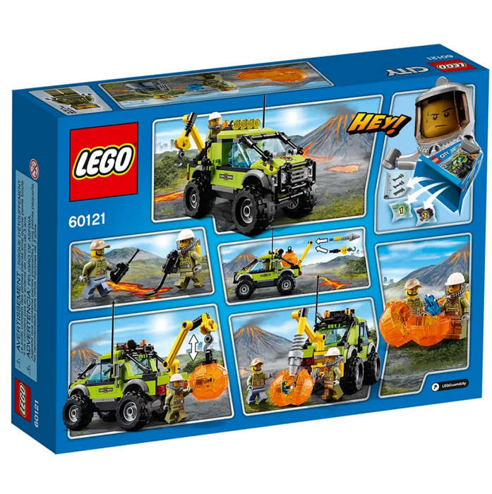 LEGO 60121  City Volcano Exploration Truck (Discontinued by Manufacturer 2016) Very Rare
