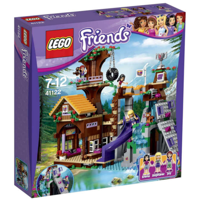LEGO 41122 Friends Adventure Camp Tree House (Discontinued by Manufacturer 2016) Hard-to-find